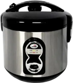 an electric pressure cooke with the lid open