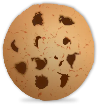 an image of a cookie with chocolate chips on it