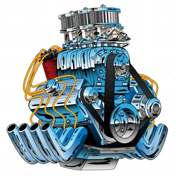 an image of a car engine