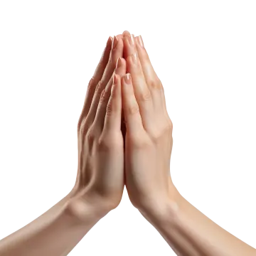 two hands are holding each other hands