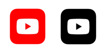 youtube and youtube logos