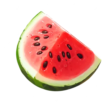 a slice of watermel