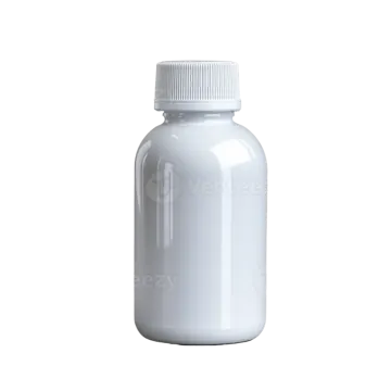 a white bottle with a plastic cap