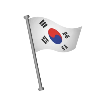 south korea flag png