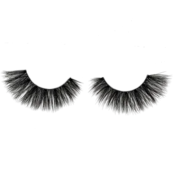 a pair of eyelashes on a white background
