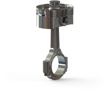 a close up view of a metal pipe