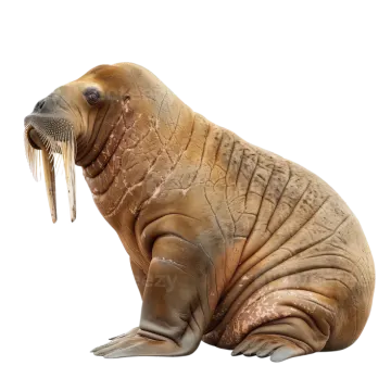 a seal with its mouth open sitting on the ground