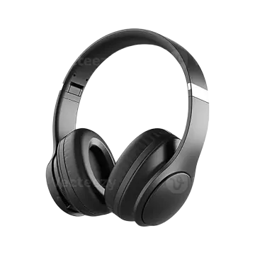 a pair of headphones on a white background