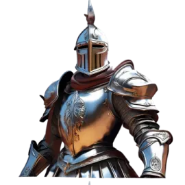an image of a knight in armor