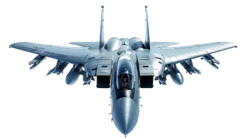 a fighter jet flying in the air