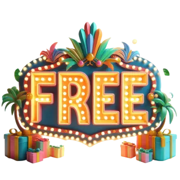 a neon sign with the word free on it