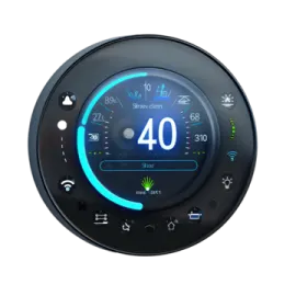 the nest control system is shown in this image