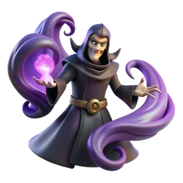 an image of a cartoon character with purple hair