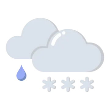 a cloud with rain on it