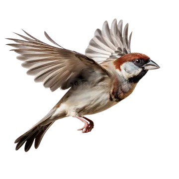 a bird that is flying in the air