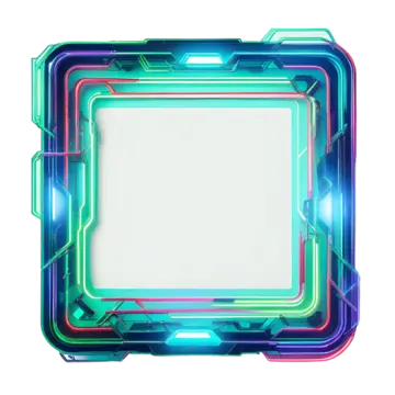an image of a multi - colored plastic frame