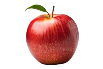 an apple on a white background