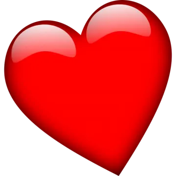 a red heart