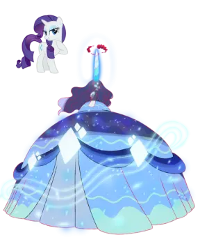 a drawing of a princess in a blue dress
