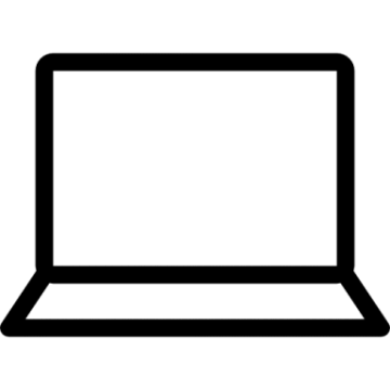 a laptop computer icon
