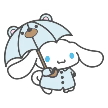 a drawing of a teddy bear holding an umbrella