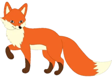 how to draw a fox