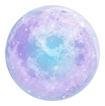 a full moon is shown in the sky