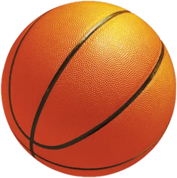 a basketball ball on a white background