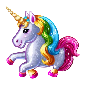 an image of a unicorn on a white background