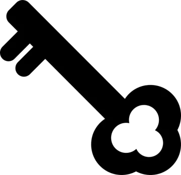a key with a heart on it