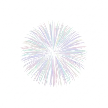 a colorful fireworks on a white background