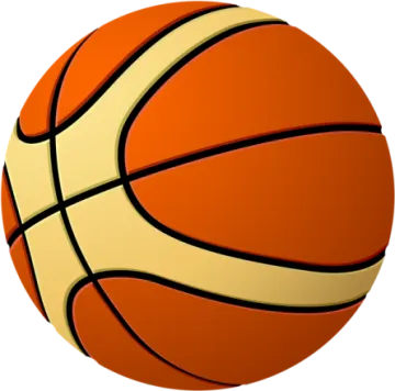 a basketball ball on a white background