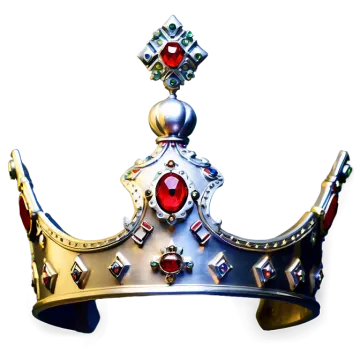 the crown is made of metal
