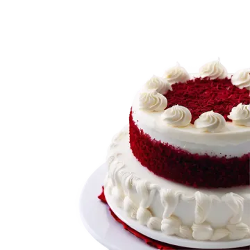 a cake on a white plate