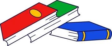 two books clip art