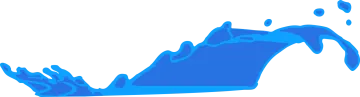 a blue and white map of new zealand