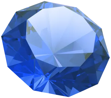 an image of a blue diamond