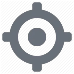 an icon of a gear wheel