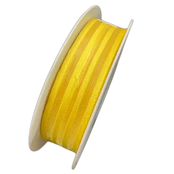 a roll of yellow braiding tape