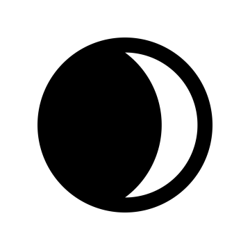 a black and white image of the moon
