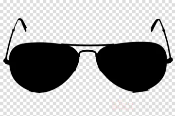 a pair of sunglasses on a transparent background