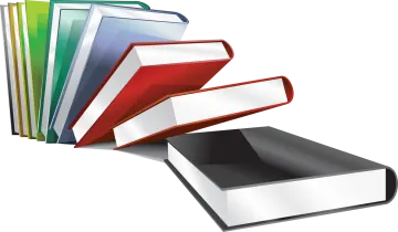 a stack of books