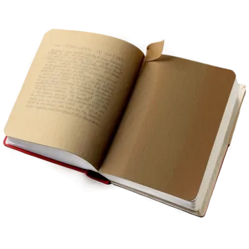 an open book on a white surface