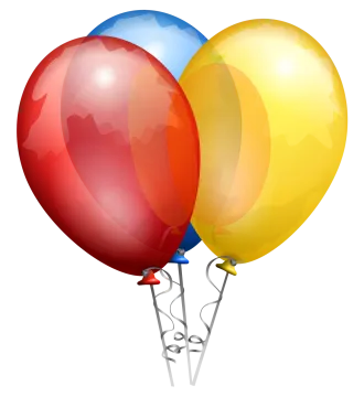 a bunch of balloons