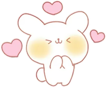 a drawing of a teddy bear with hearts