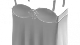 a women's swimsuit with straps