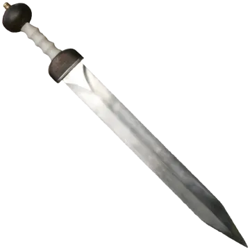 a knife on a white background