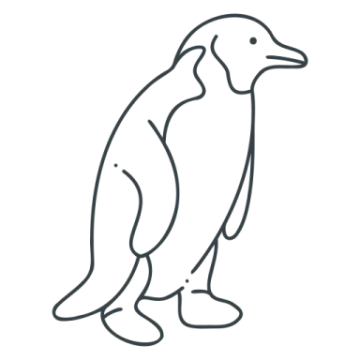 how to draw a penguin