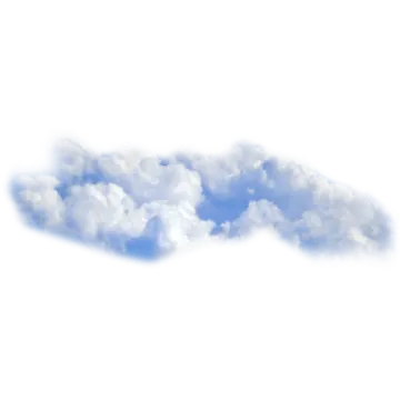 white clouds in the sky