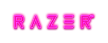 the word razer on a white background